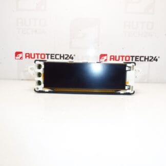 Display rádia počítače Peugeot 207 9664483980 6155GH 6593H0