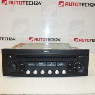 Autorádio s CD MP3 Citroën Peugeot 96643698XT 657919