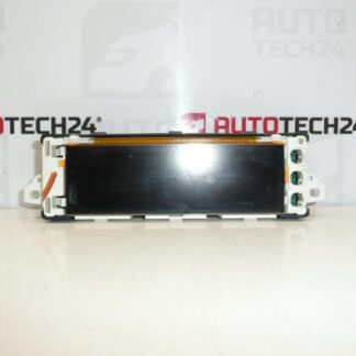 Display rádia počítače Peugeot 207 9656102380