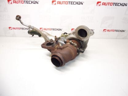 Turbo Citroën Peugeot 1.6 HDI 68KW 88 tisíc km 9673283680 TD02H2-07TVT-21